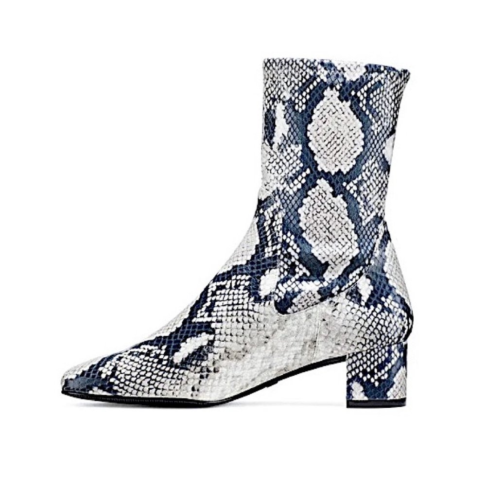 HP🎉 NWT Stuart Weitzman Ernestine Python Print L… - image 3